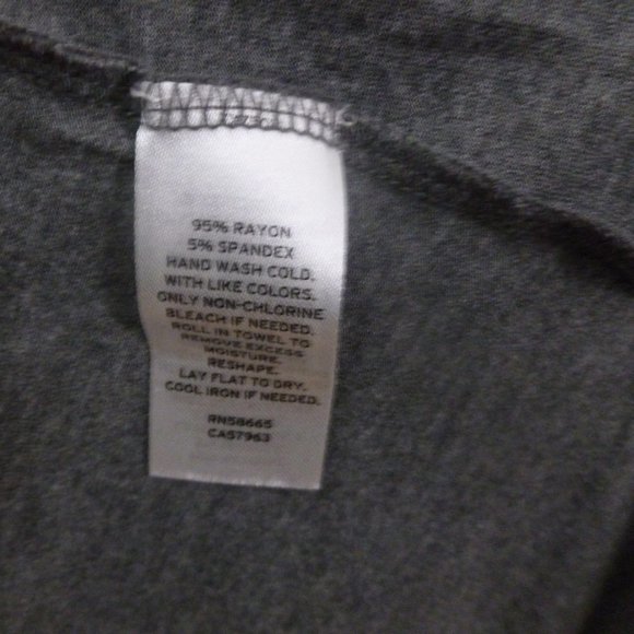 Halogen 1X Layering Turtleneck Stretch Fabric Gray EUC Plus Size Turtleneck - Picture 5 of 6